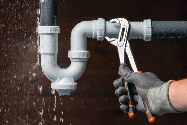 Professional Emergency Plumber technician working in Wellesley Island, NY